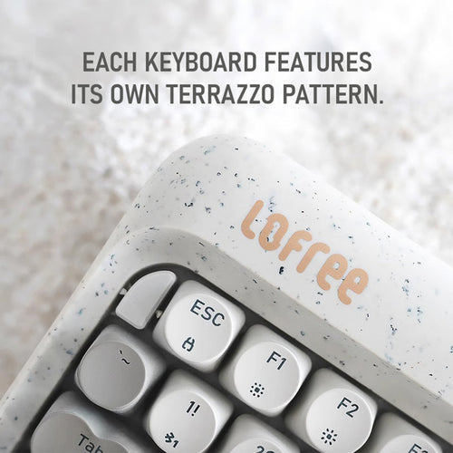 Lofree ZERO ARTZ 84 Keys Mechanical Keyboard Hot Swap Bluetooth 2.4G Type-C