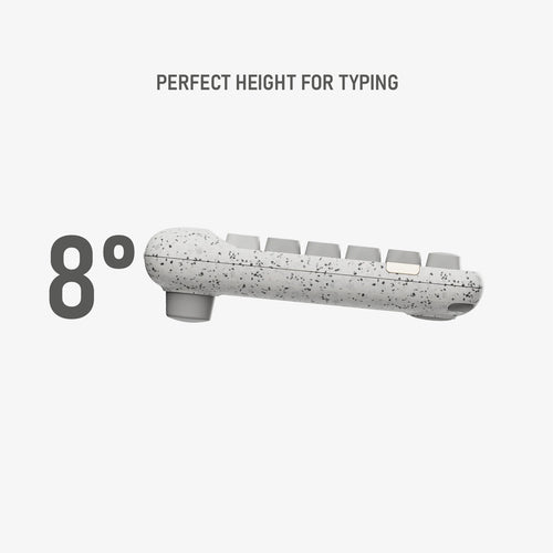 Lofree ZERO ARTZ 84 Keys Mechanical Keyboard Hot Swap Bluetooth 2.4G Type-C