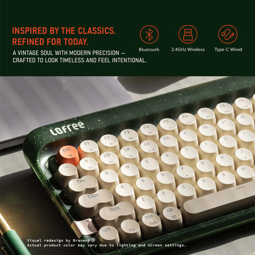 Lofree Return 84-Key Wireless Mechanical Keyboard 75% 2.4G/BT5.3/Type-C 1000Hz MY Warranty