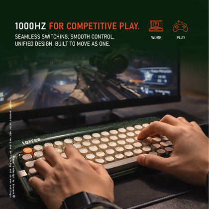 Lofree Return 84-Key Wireless Mechanical Keyboard 75% 2.4G/BT5.3/Type-C 1000Hz MY Warranty