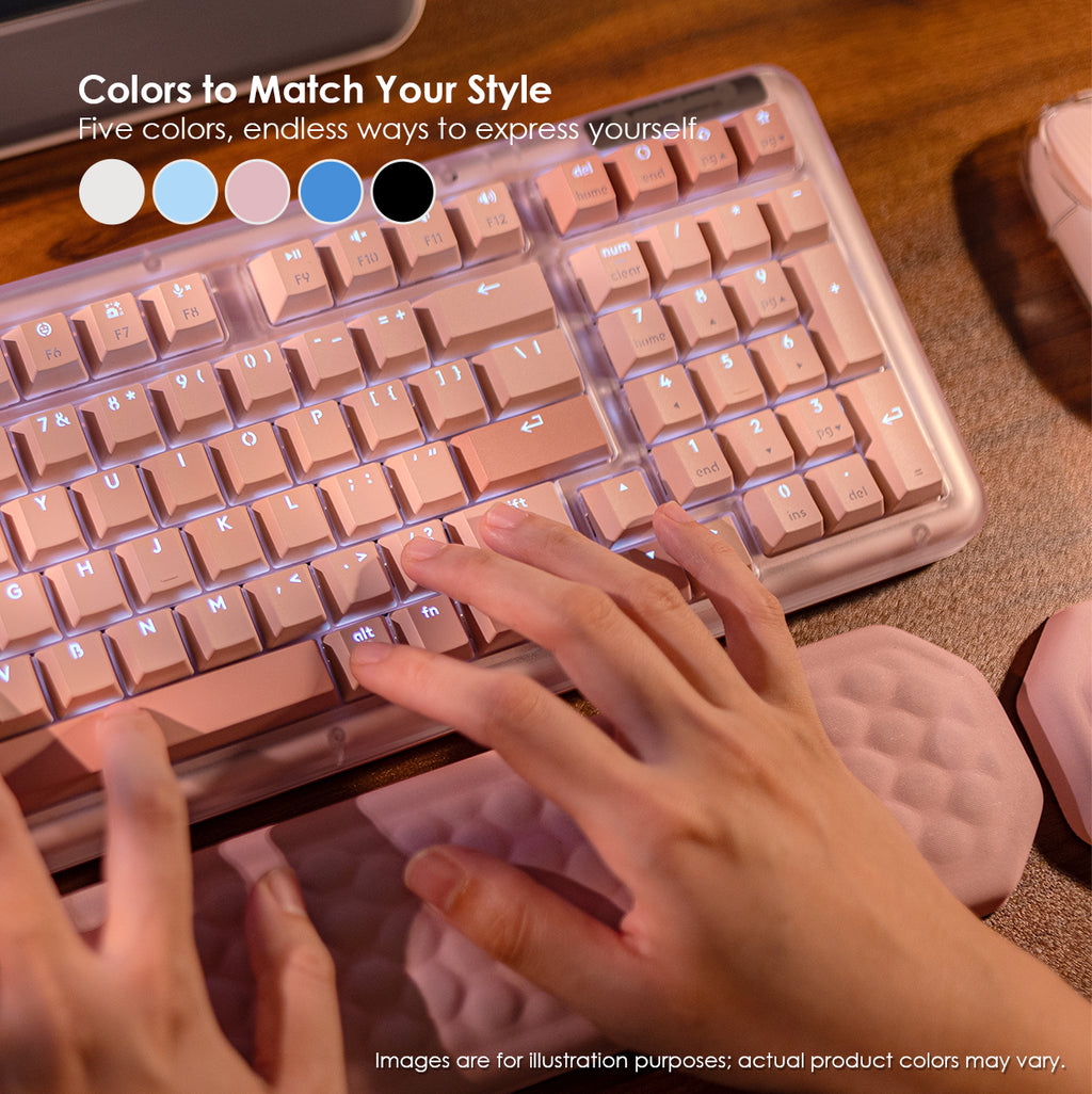 Bravent™ Aero-Cusion - Memory Foam Ergonomic Keyboard Wrist Rest