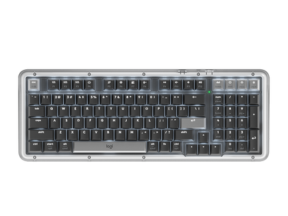 Logitech Tri-Mode K98M Wireless Mechanical Keyboard – AI Macro Key K98S Pink Alto Key