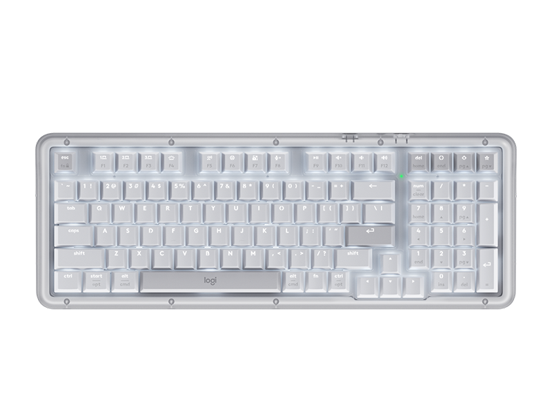 Logitech Tri-Mode K98M Wireless Mechanical Keyboard – AI Macro Key K98S Pink Alto Key