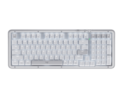 Logitech Tri-Mode K98M Wireless Mechanical Keyboard – AI Macro Key K98S Pink Alto Key