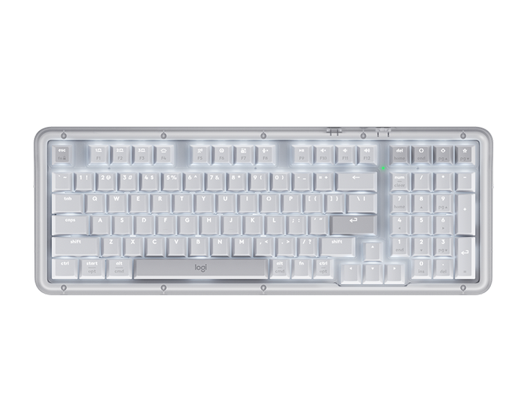 Logitech Tri-Mode K98M Wireless Mechanical Keyboard – AI Macro Key K98S Pink Alto Key