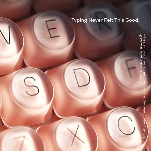 Lofree Pink 84Key Wireless Mechanical Keyboard | Cute Round Keys | 2.4G/BT5.3/Type-C | MY Warranty (Copy)