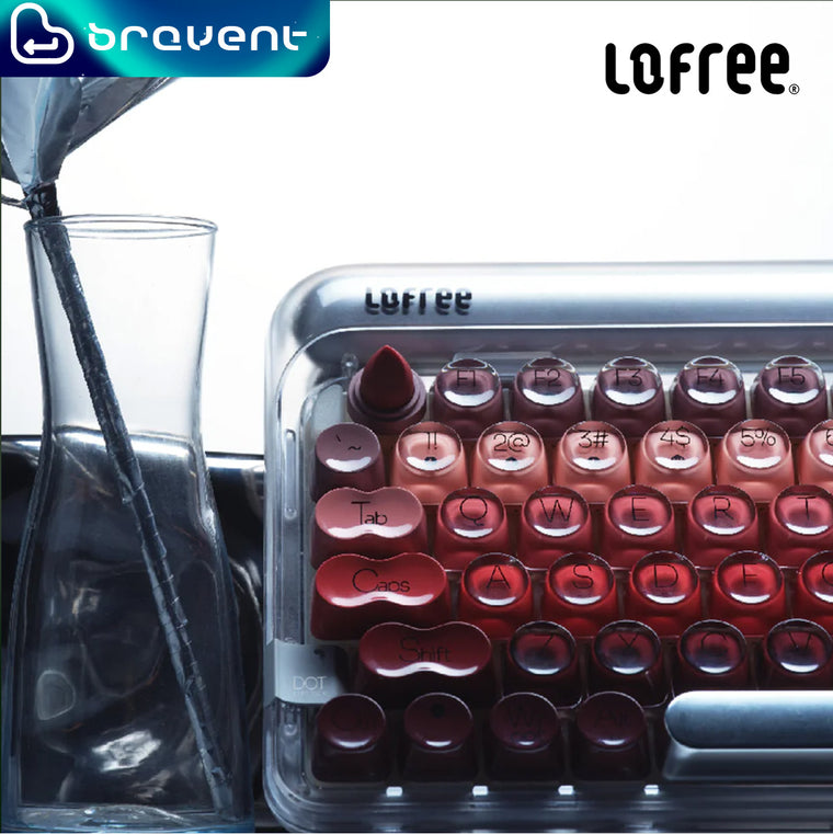 Lofree Lipstick 84-Key Wireless Mechanical Keyboard